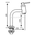 Single Cold Tap Set für Badezimmer Bar Short